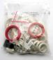 Preview: Assortment pinball rubber rings white