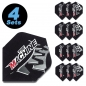 Preview: 4 Flight Sets (12 pcs) Standard Polyester The Machine James Wade