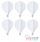 Preview: Cosmo Flight Set (6 pcs) Fit Standard Polyester white