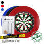 Preview: Dart Arena Classic Dartboard with surround markerboard throw line