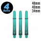 Preview: Shaft set (12 pcs) Nylon SERA BLACK & AQUA PRO GRIP