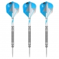Preview: Steel Dartset (3 Stk) Phil Taylor "The Power" Silber Serie 80% Swiss Point