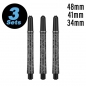 Preview: Shaft set (9 pcs) Ink Pro Grip 2BA black