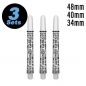 Preview: Shaft set (9 pcs) Ink Pro Grip 2BA white