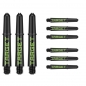 Preview: Shaft set (9 pcs) Nylon Pro Grip TAG black & green 2BA