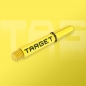 Preview: Shaft set (9 pcs) Nylon Pro Grip TAG yellow & black 2BA