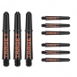 Preview: Shaft set (9 pcs) Nylon Pro Grip TAG orange & black 2BA