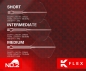 Preview: K-FLEX (3 Stk) Flight & Schaft (No 2) weiß