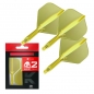 Preview: K-FLEX (3 pcs) Flight & Shaft (No 2) neon yellow