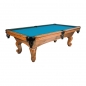 Preview: Pool Billiard table Dragon Carved 8ft oak, playfield 224x112cm