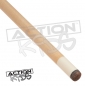 Preview: 19 OZ Pool Cue 2-piece Action Junior black / 12 mm glue on tip / L:123 cm