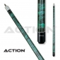 Preview: Pool Cue 2-piece Value green / 13 mm glue on tip / L:148 cm