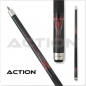 Preview: Pool Cue 2-Piece Smoked Metallic Pro 13 mm glue on tip, L:145 cm