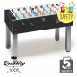 Preview: Football Table Garlando G500 Evolution, Glass Playfield, Safety-Rods