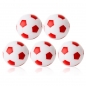 Preview: Ball for foosball table white/red d 35 mm 24 g