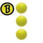 Preview: 3 Stk. Bärenherz Magic Ball für Fußballtisch gelb D: 33,8 mm ca. 19 g