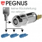 Preview: Pegnus Key Switch (n/o) KA C1403 36.50 mm - 1 7/16" key no return