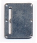 Preview: Token entry plate metal FB-B2 28,5x35,5mm grooved token B2