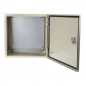 Preview: PRO steel wall housing RAL 7032 IP66 400mm x 400mm x 200mm