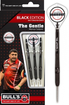 Steel Dartset (3 Stk) Champion Mensur Suljovic black Edition