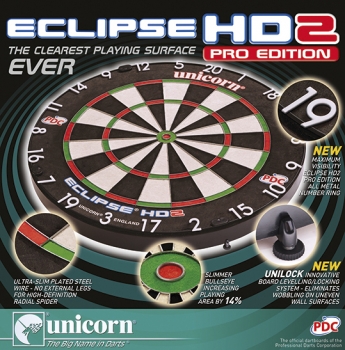 Dartboard Bristle Eclipse HD 2 PRO Unicorn