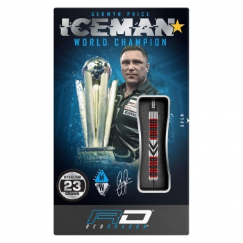 Steel Darts (3 pcs) Gerwyn Price "Iceman" Firebird