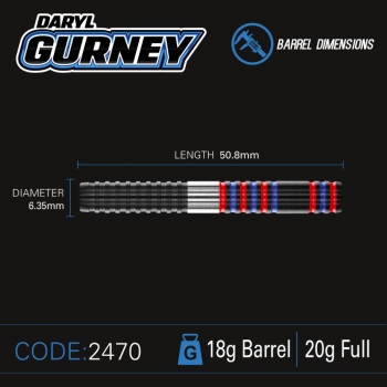 18g Soft Dartset (3 Stk) Daryl Gurney 85% Pro-Series
