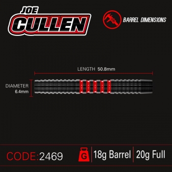 Soft Dartset (3 Stk) Joe Cullen 85% Pro-Series