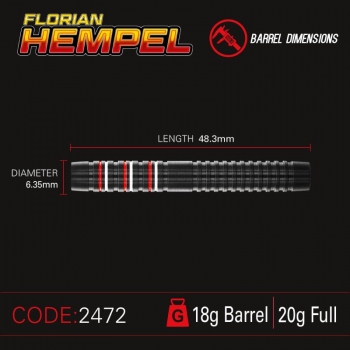 Soft Dartset (3 Stk) Florian Hempel 85% Pro-Series