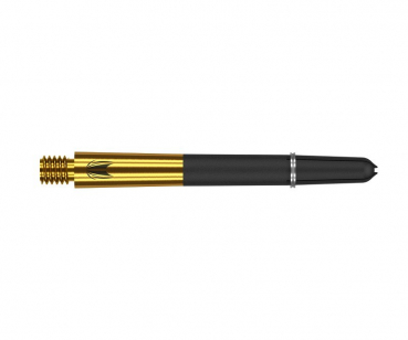 Shaft set (3 pcs) Carbon Titanium gold