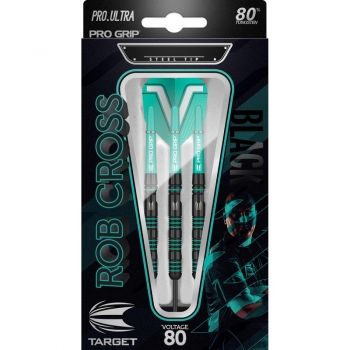 Steel Dartset (3 Stk) Rob Cross 80% black Voltage