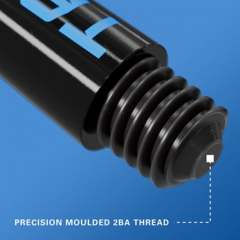 Schaftset (9 Stk) Nylon Pro Grip TAG schwarz & blau 2BA