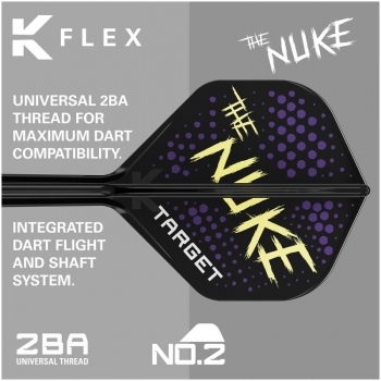 K-FLEX (3 pcs) Flight & Shaft (No 2) Luke Littler