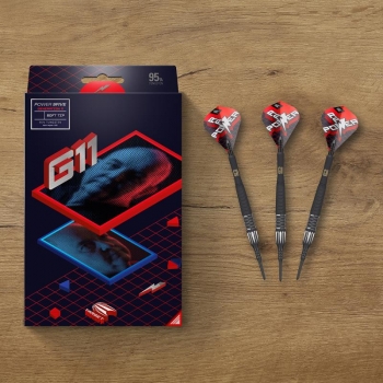 Soft Dartset (3 Stk) Phil Taylor Raw Power Gen 11 95%