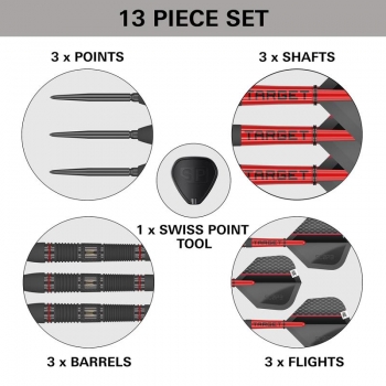 Steel Dartset Scope 02 90% Swiss Point 2024