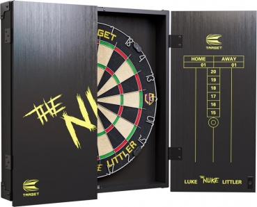 Dart Cabinet & Board Target Luke Littler "The Nuke" 2024