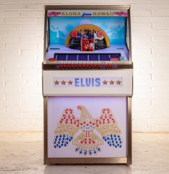 Elvis Presley Aloha Vinyl 45 Jukebox