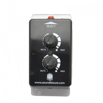 Twin volume controls for Sound Leisure D4