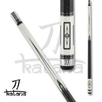 Pool Cue 2-piece Katana KAT15 / 12.5 glue on tip / L:148 cm