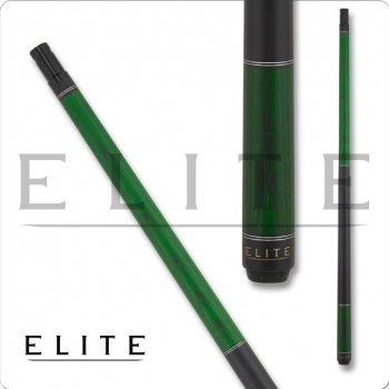 Pool Cue 2-Piece Matte Green Pro 13 mm glue on tip, L:145 cm