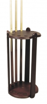 Cue Stand DeLuxe Mahagony for 9 Cues