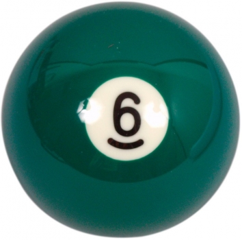Pool Ball Nr.6 57,2mm 2-1/4"
