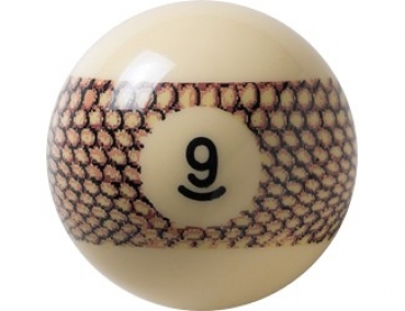 Pool Ball Nr. 9 " Snake" Aramith 57,2 mm