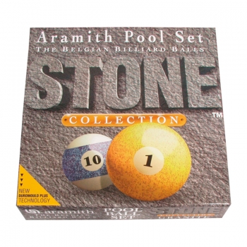 Pool Ball-Satz 57,2 mm Stone Edition