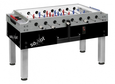 Football Table Garlando saXXot World Champion F2, Glass Playfield, elektronic coinvalidator, LED Illumination