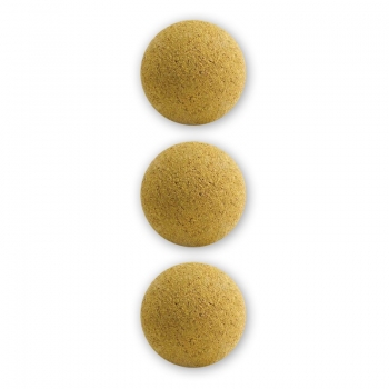 3 pcs cork ball nature for soccer table 13,3 g