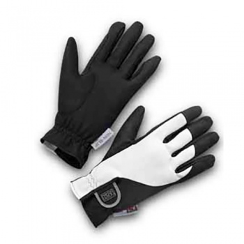 Table Soccer Gloves Size M black/white, 1 Pair