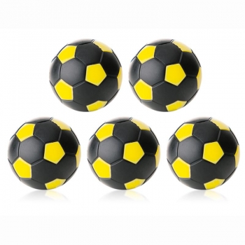 Ball for foosball table black/yellow d 35 mm 24 g