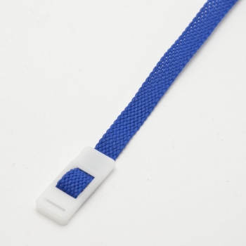 Wristband for locker key blue