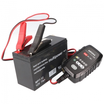 Fast charger 7 levels for lead, gel and lithium 12 & 6 volt batteries